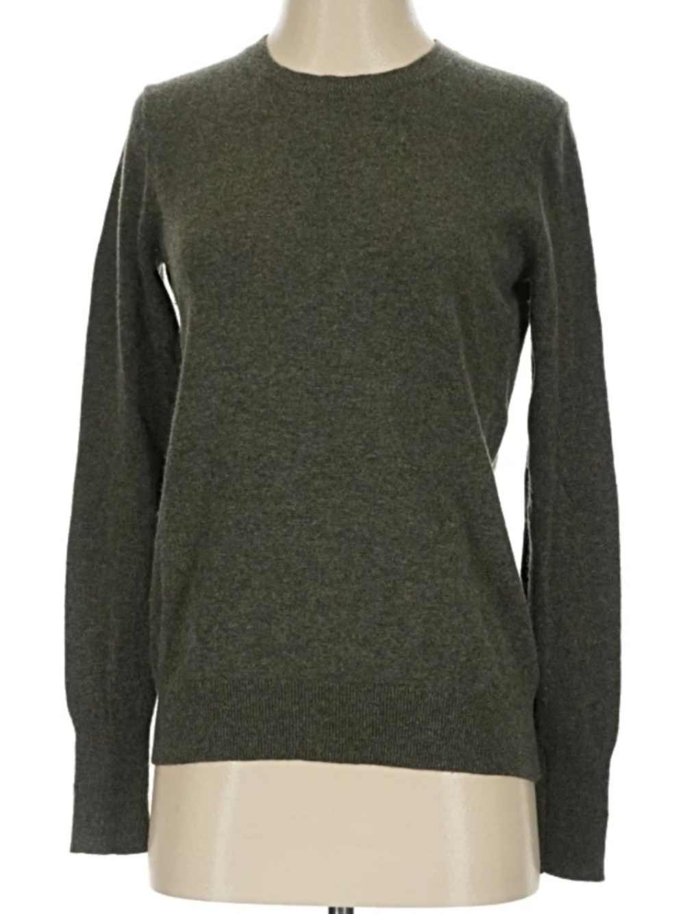 Everlane dark green cashmere sweater - medium